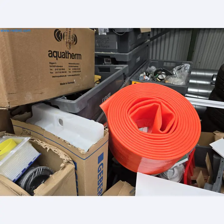 Vehicles and material stocks of a plant construction company-5