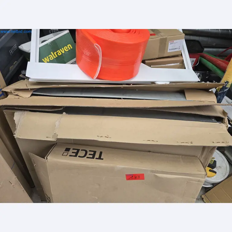 Vehicles and material stocks of a plant construction company-9