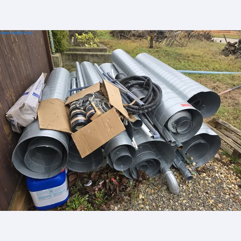 Vehicles and material stocks of a plant construction company-1