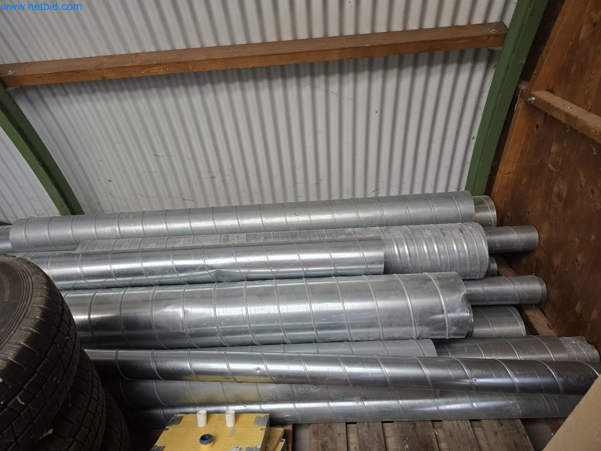 Vehicles and material stocks of a plant construction company-2