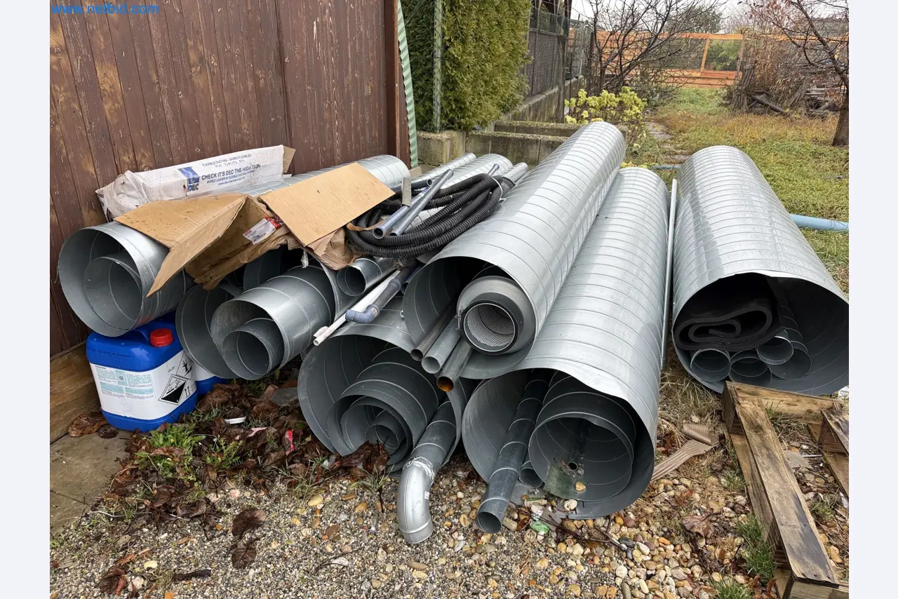 Vehicles and material stocks of a plant construction company-7