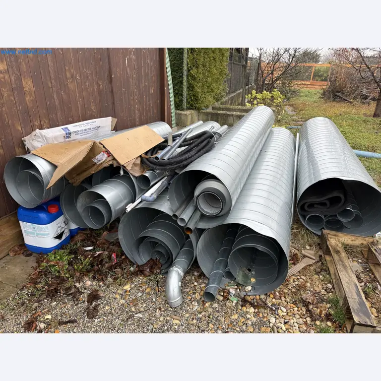 Vehicles and material stocks of a plant construction company-7