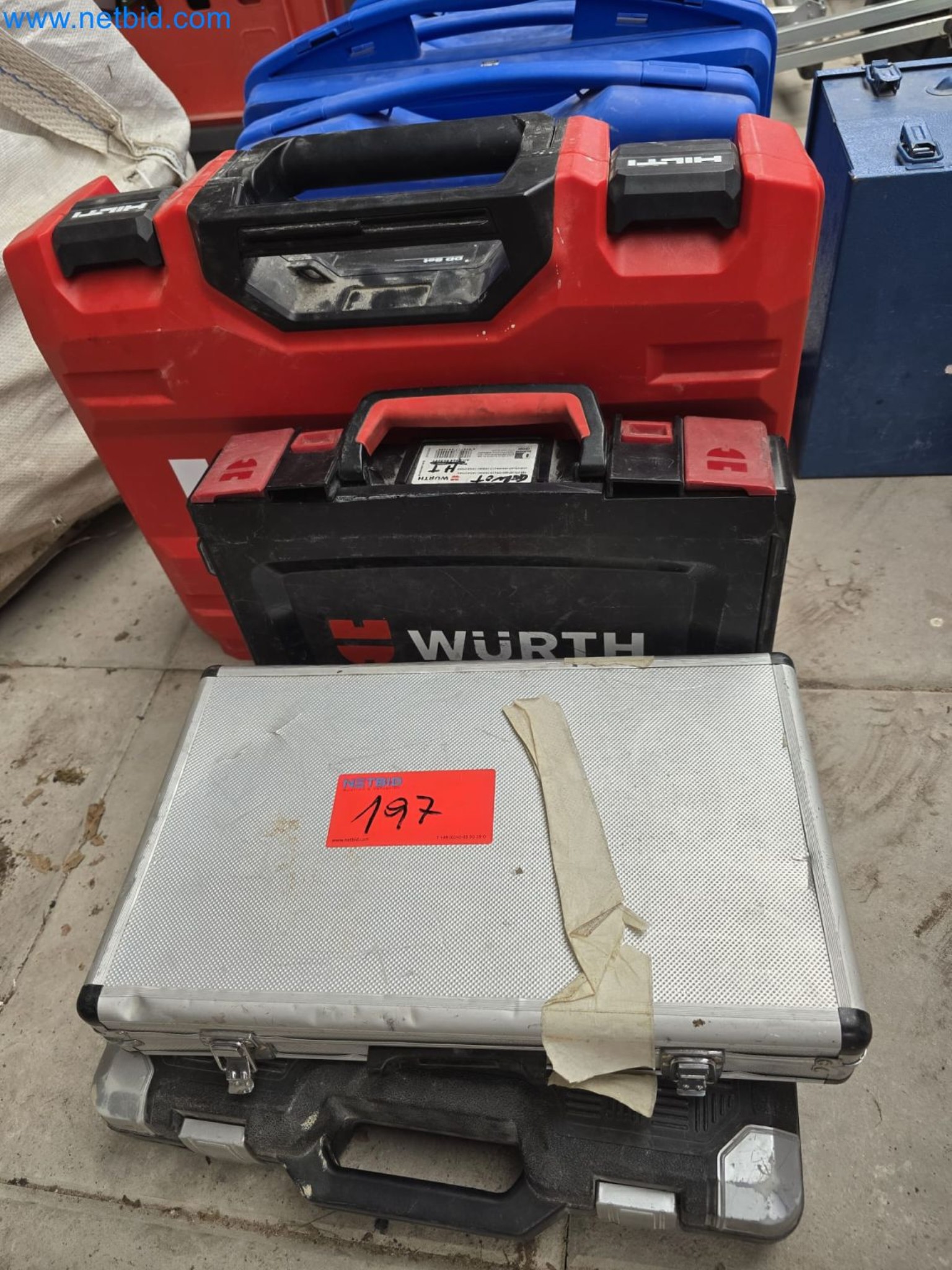 Vehicles and material stocks of a plant construction company-1