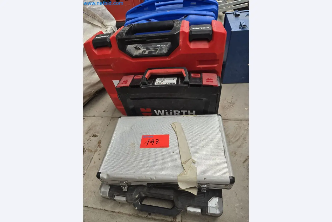 Vehicles and material stocks of a plant construction company-1