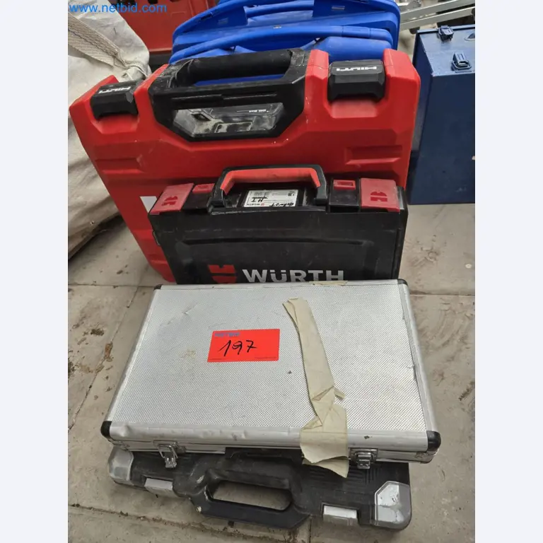 Vehicles and material stocks of a plant construction company-1