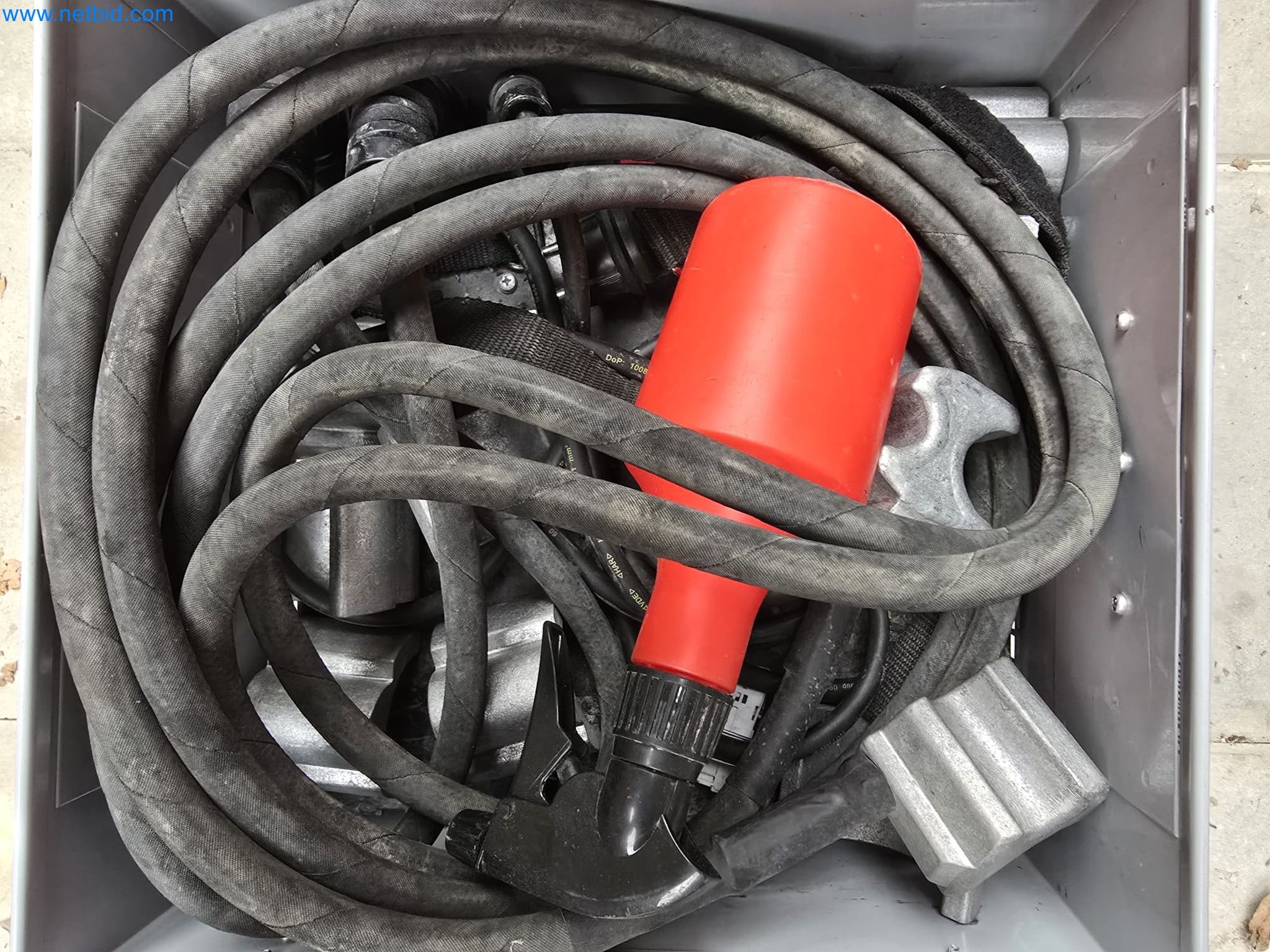 Vehicles and material stocks of a plant construction company-4