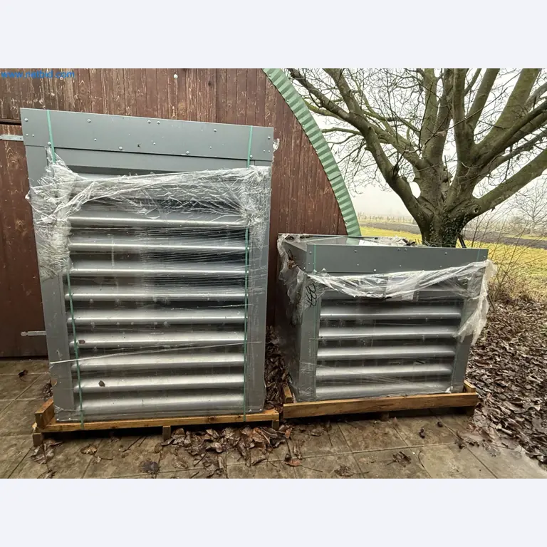 Vehicles and material stocks of a plant construction company-1