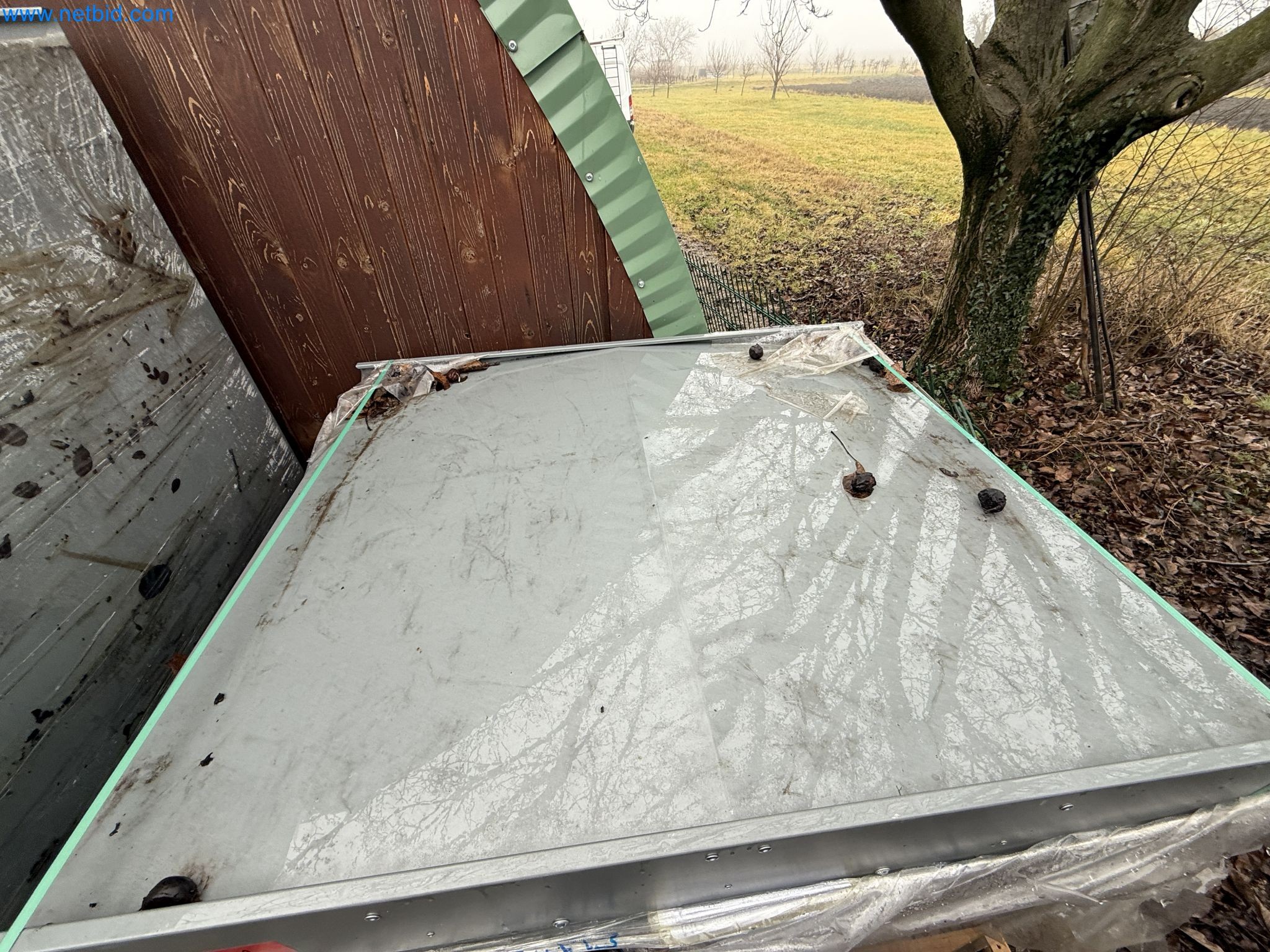 Vehicles and material stocks of a plant construction company-2