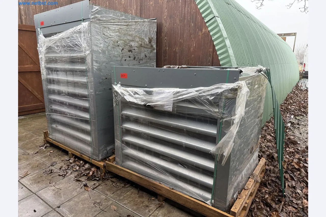 Vehicles and material stocks of a plant construction company-6