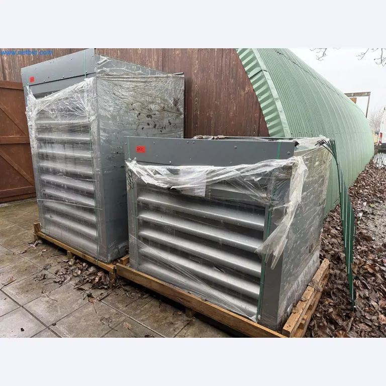 Vehicles and material stocks of a plant construction company-6