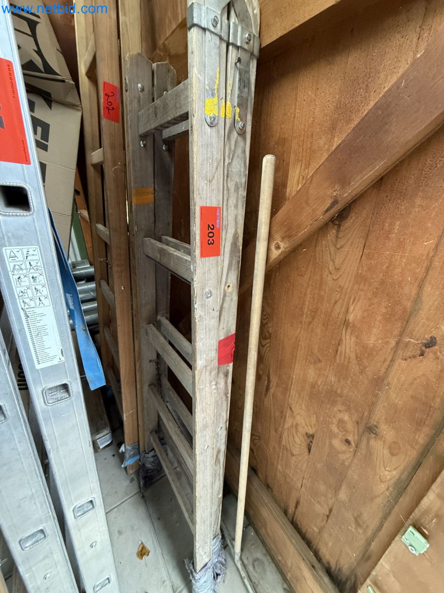 Vehicles and material stocks of a plant construction company-2