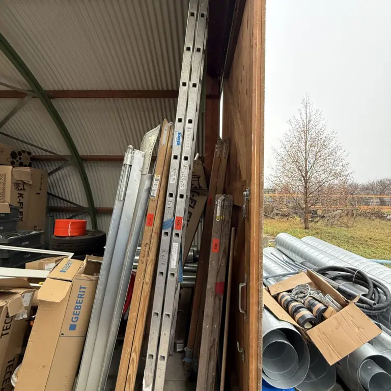 Aluminum double ladder KRAUSE