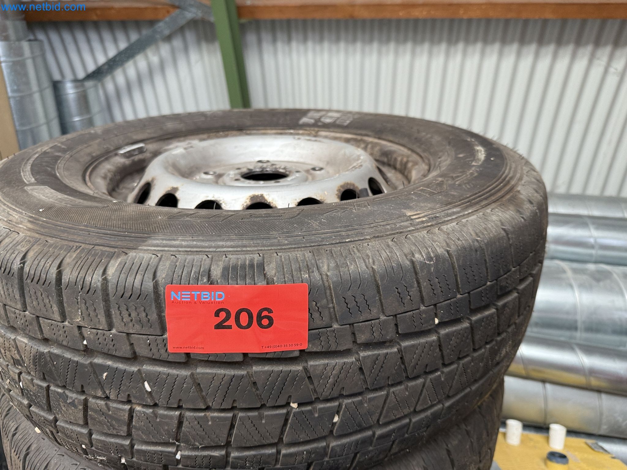 Vehicles and material stocks of a plant construction company-1