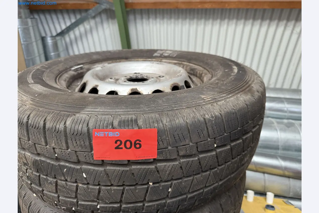 Vehicles and material stocks of a plant construction company-1