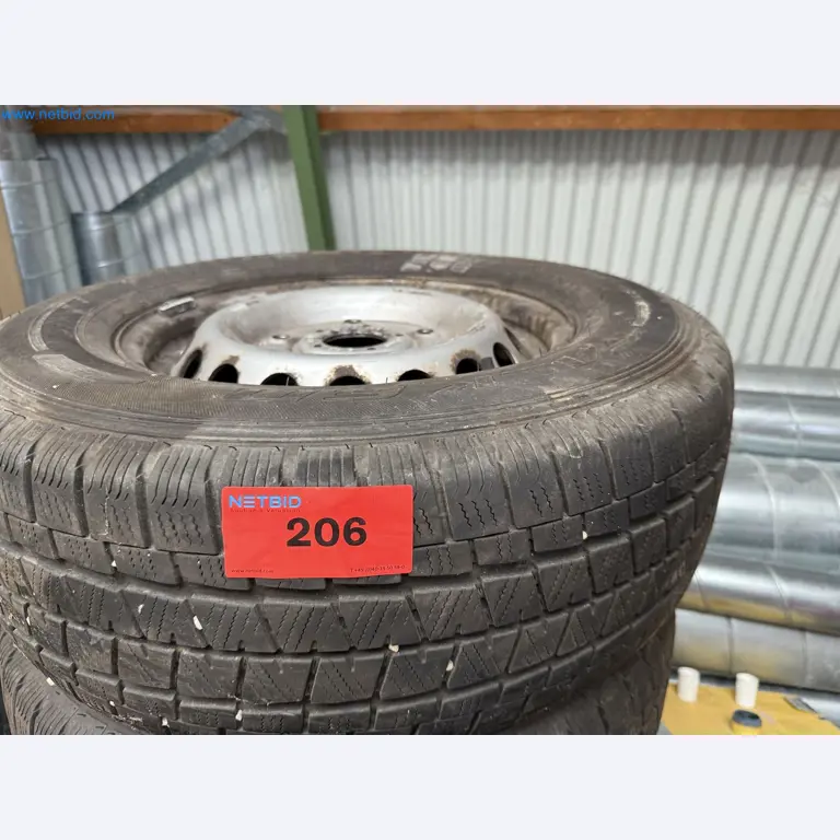 Vehicles and material stocks of a plant construction company-1