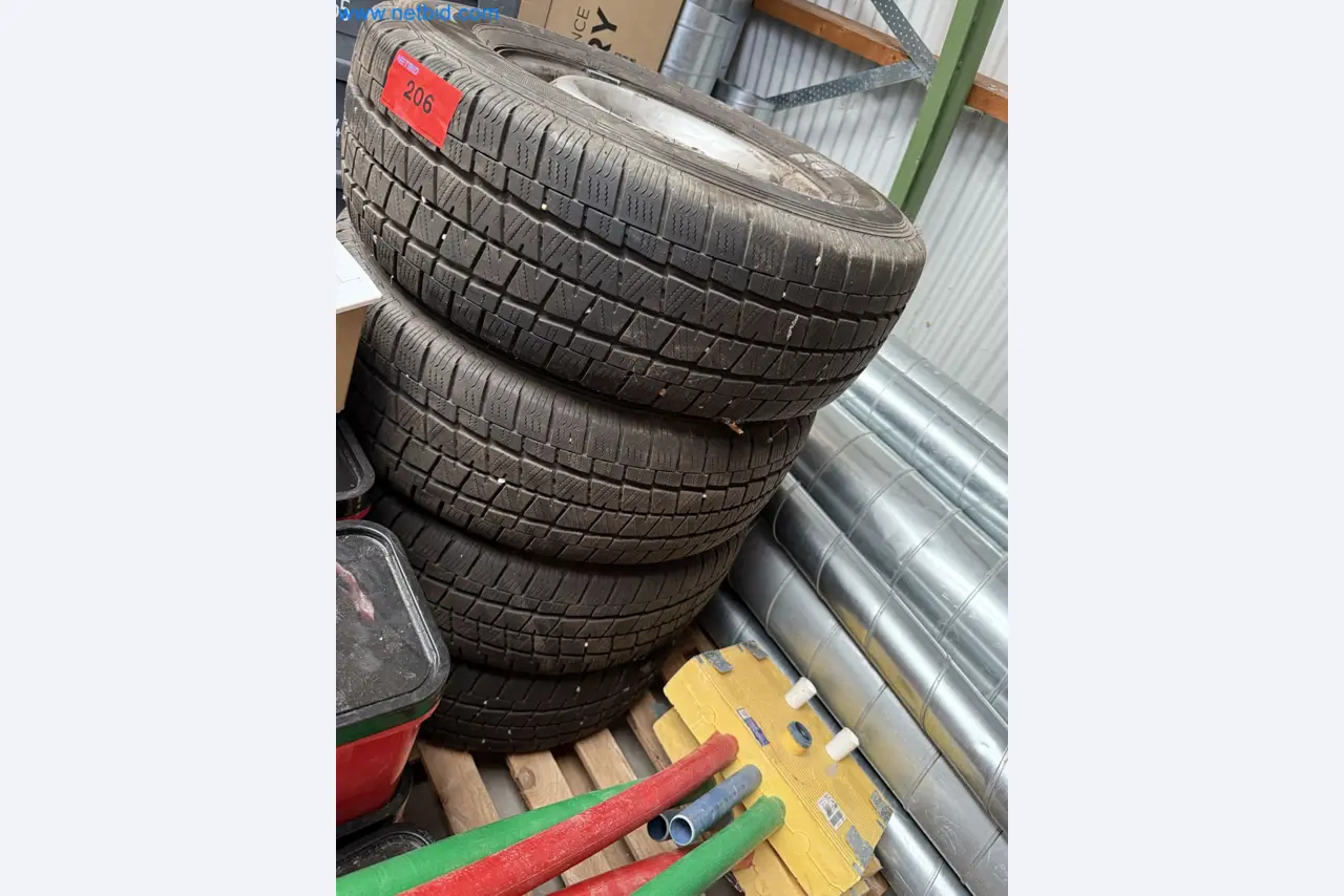 Vehicles and material stocks of a plant construction company-2