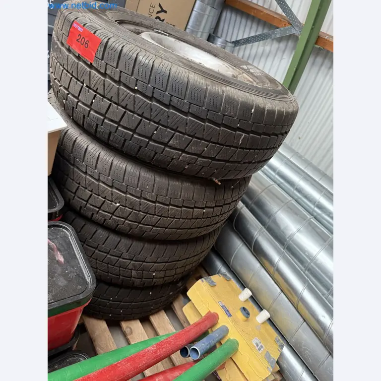 Vehicles and material stocks of a plant construction company-2