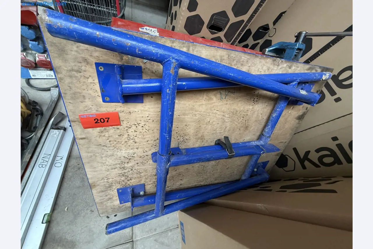 Vehicles and material stocks of a plant construction company-1