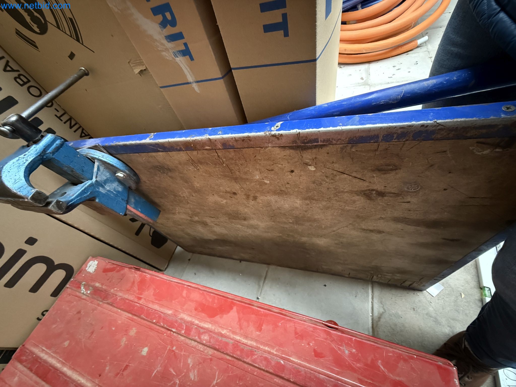 Vehicles and material stocks of a plant construction company-2