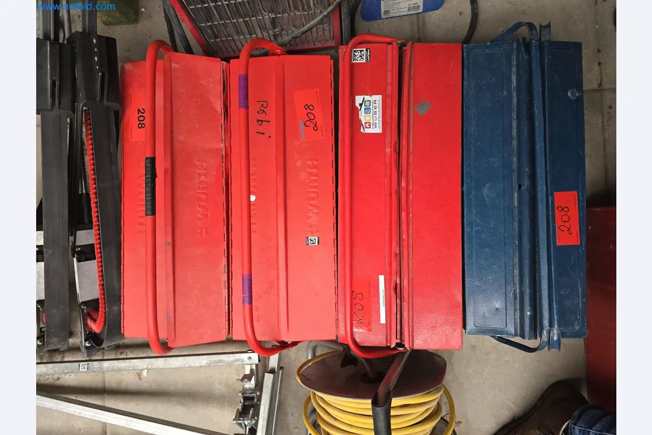 Vehicles and material stocks of a plant construction company-1