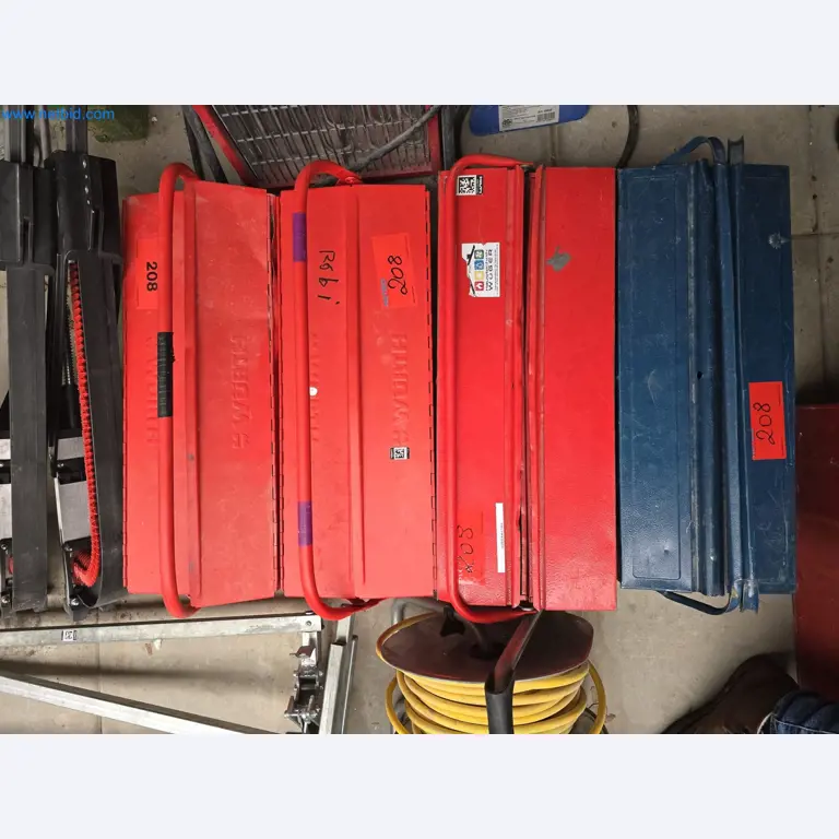 Vehicles and material stocks of a plant construction company-1