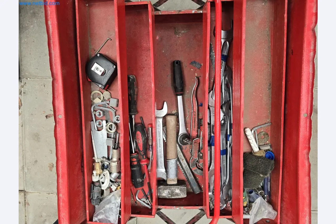 Vehicles and material stocks of a plant construction company-7