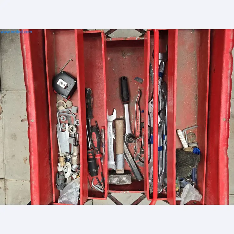 Vehicles and material stocks of a plant construction company-7