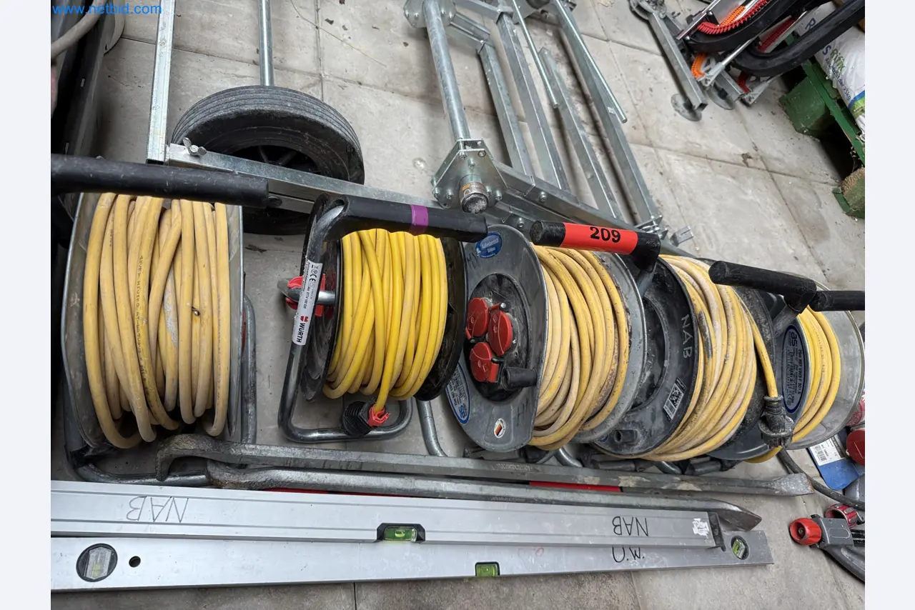 Vehicles and material stocks of a plant construction company-2