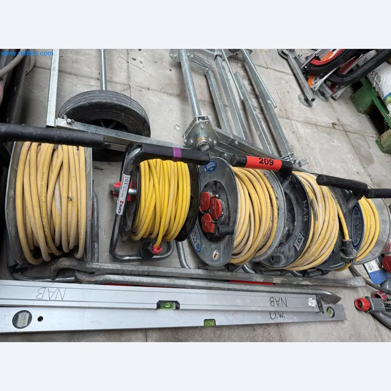 Vehicles and material stocks of a plant construction company-2