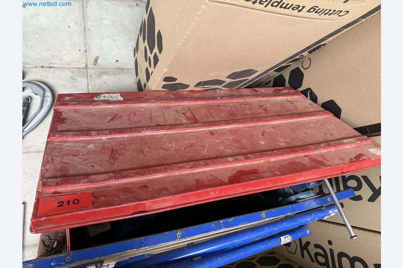 Vehicles and material stocks of a plant construction company-1