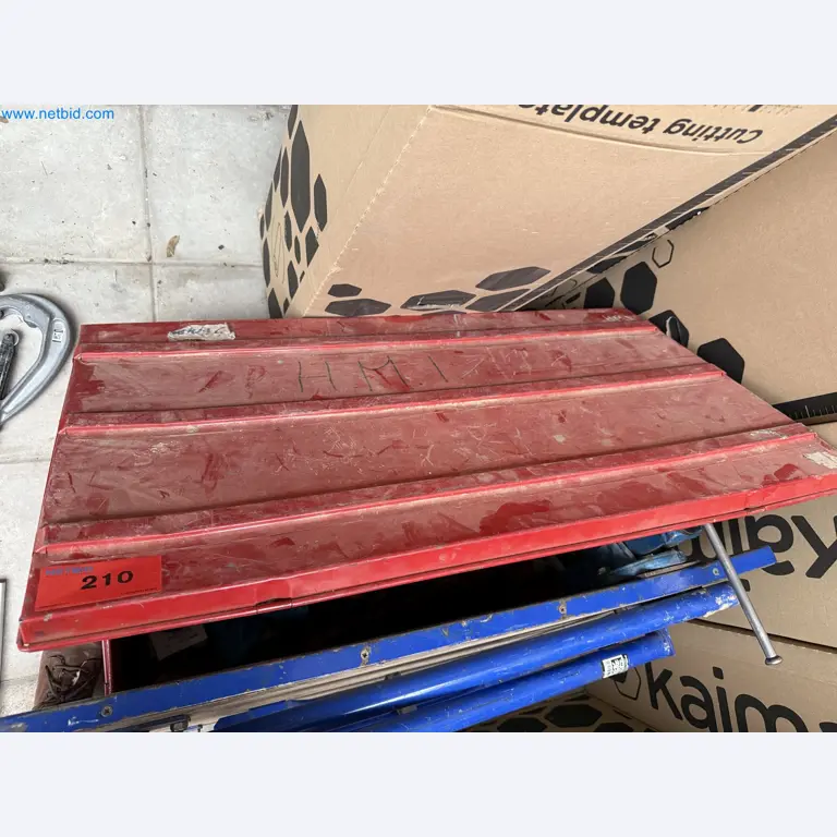 Vehicles and material stocks of a plant construction company-1