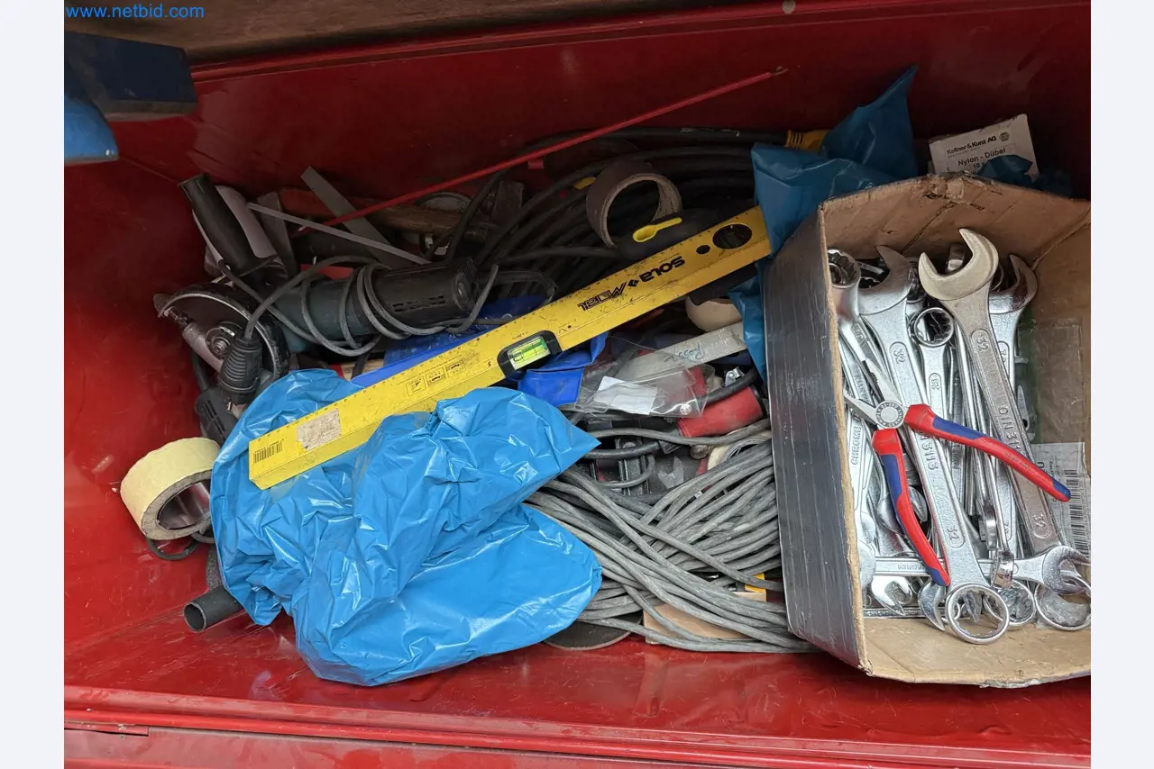 Vehicles and material stocks of a plant construction company-2