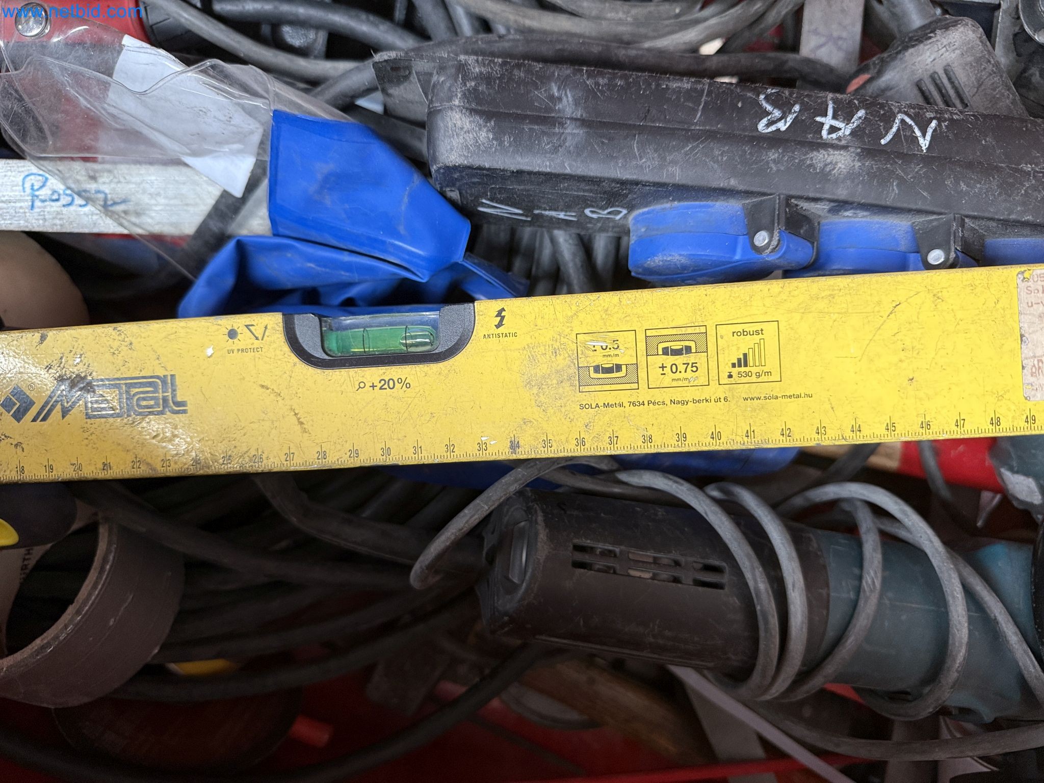 Vehicles and material stocks of a plant construction company-7