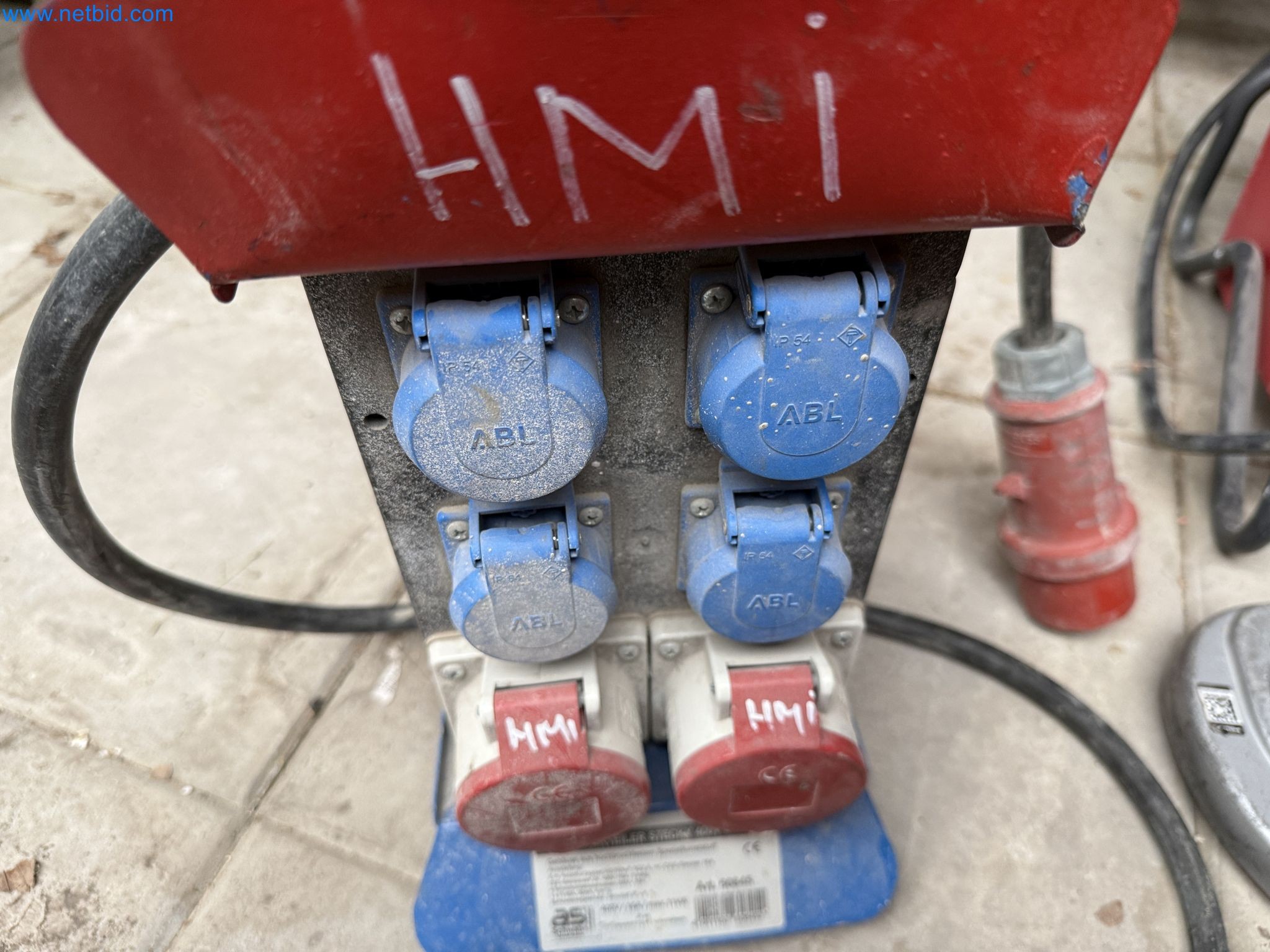 Vehicles and material stocks of a plant construction company-1