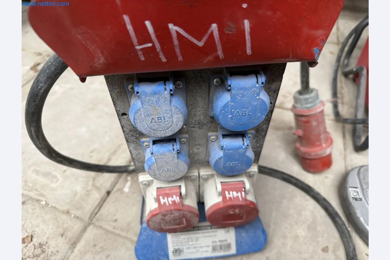 Vehicles and material stocks of a plant construction company-1