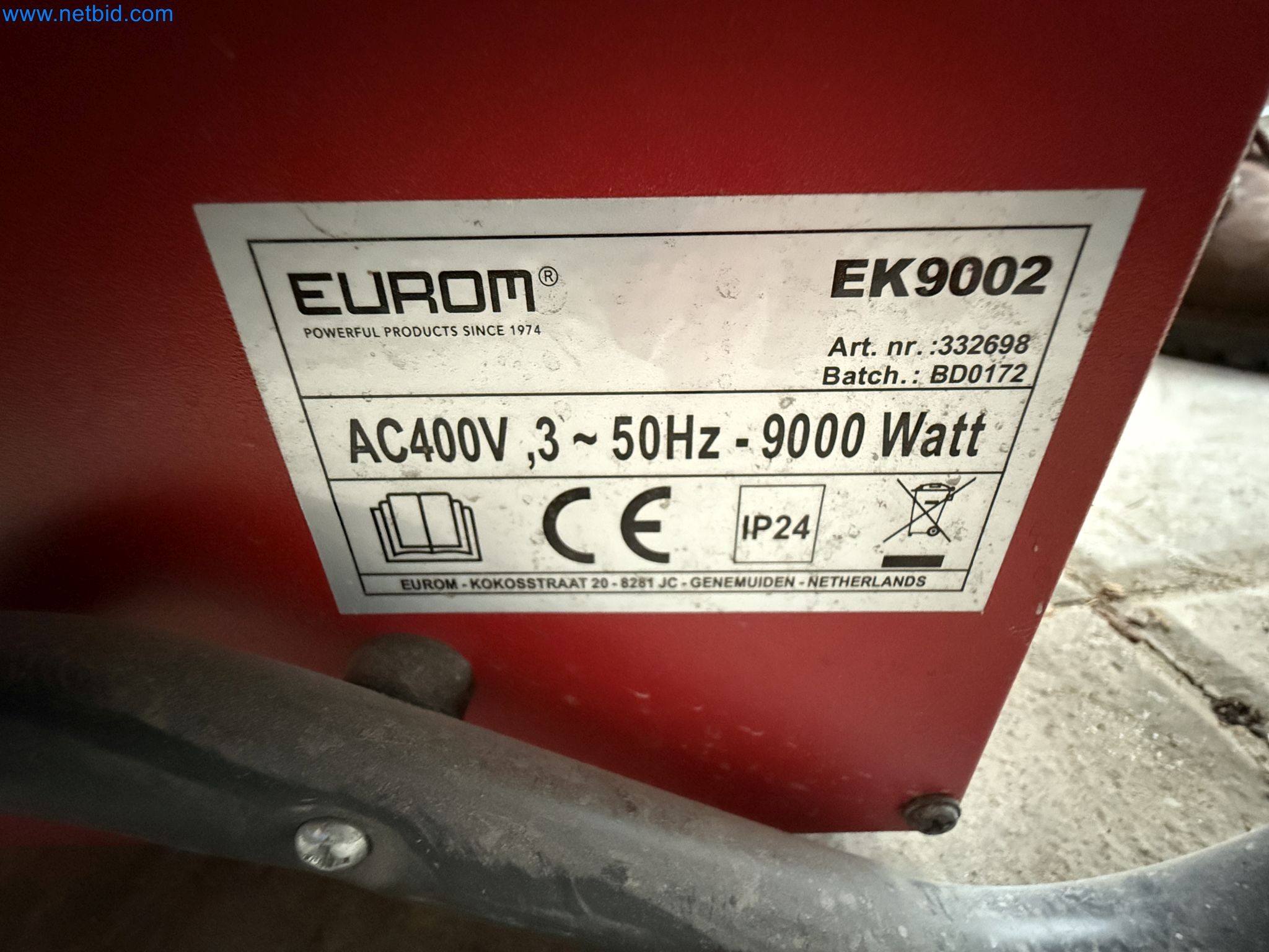 Vehicles and material stocks of a plant construction company-2