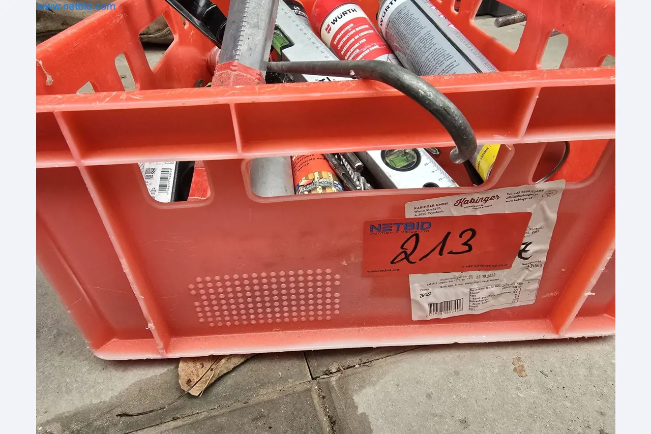 Vehicles and material stocks of a plant construction company-4