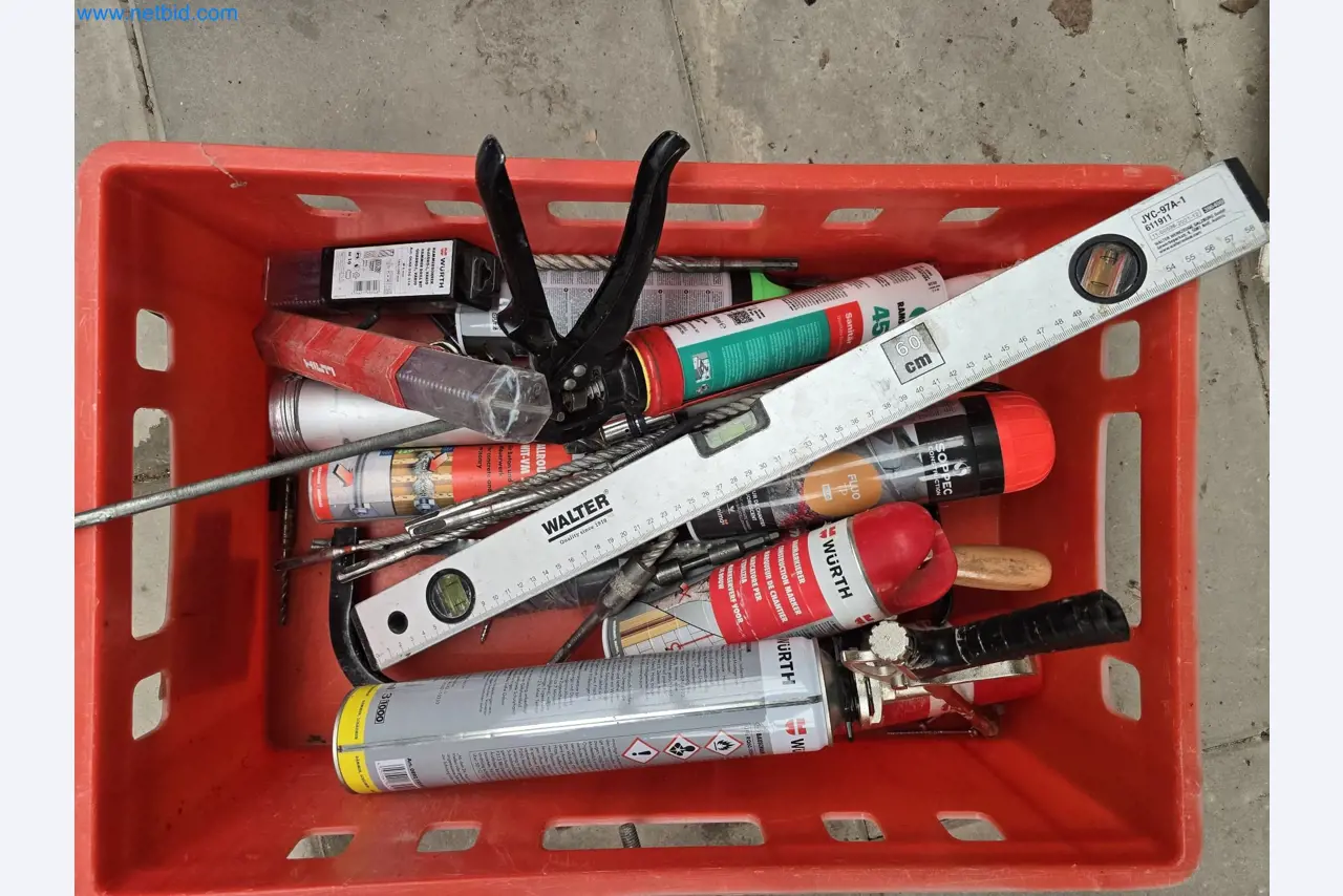 Vehicles and material stocks of a plant construction company-5