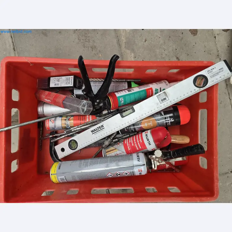 Vehicles and material stocks of a plant construction company-5