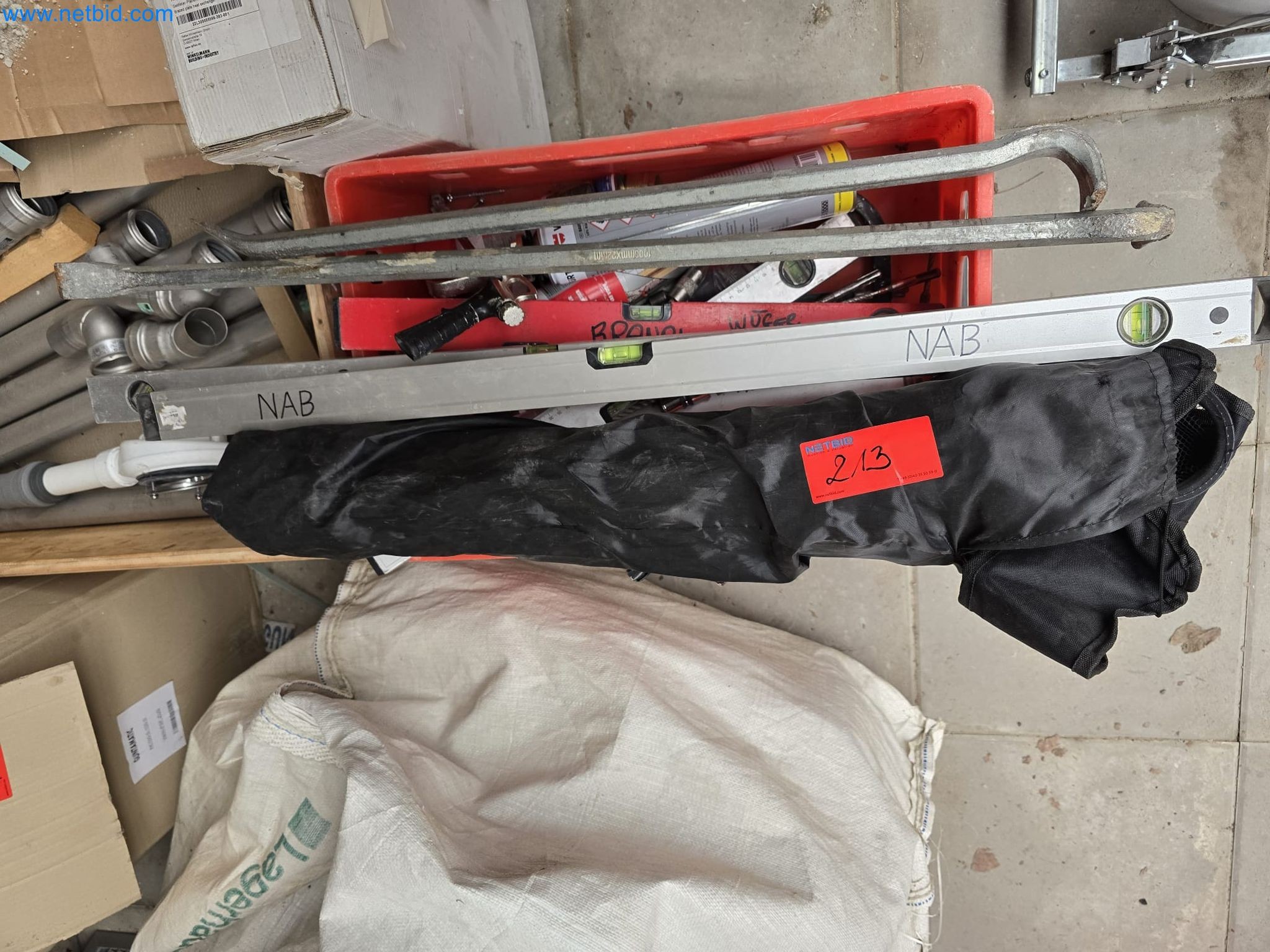 Vehicles and material stocks of a plant construction company-6