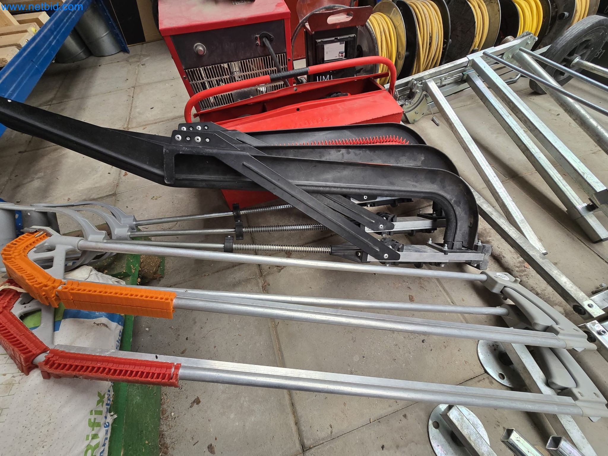 Vehicles and material stocks of a plant construction company-3