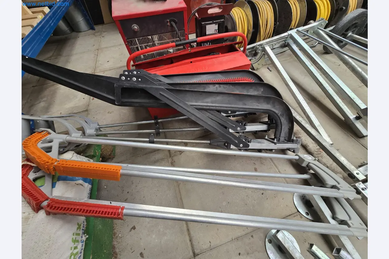 Vehicles and material stocks of a plant construction company-3