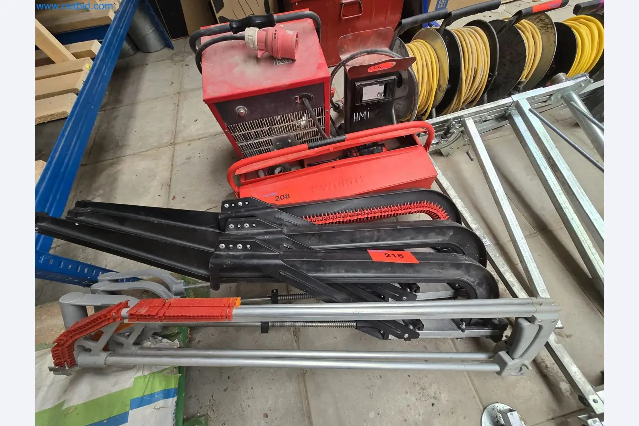 Vehicles and material stocks of a plant construction company-4