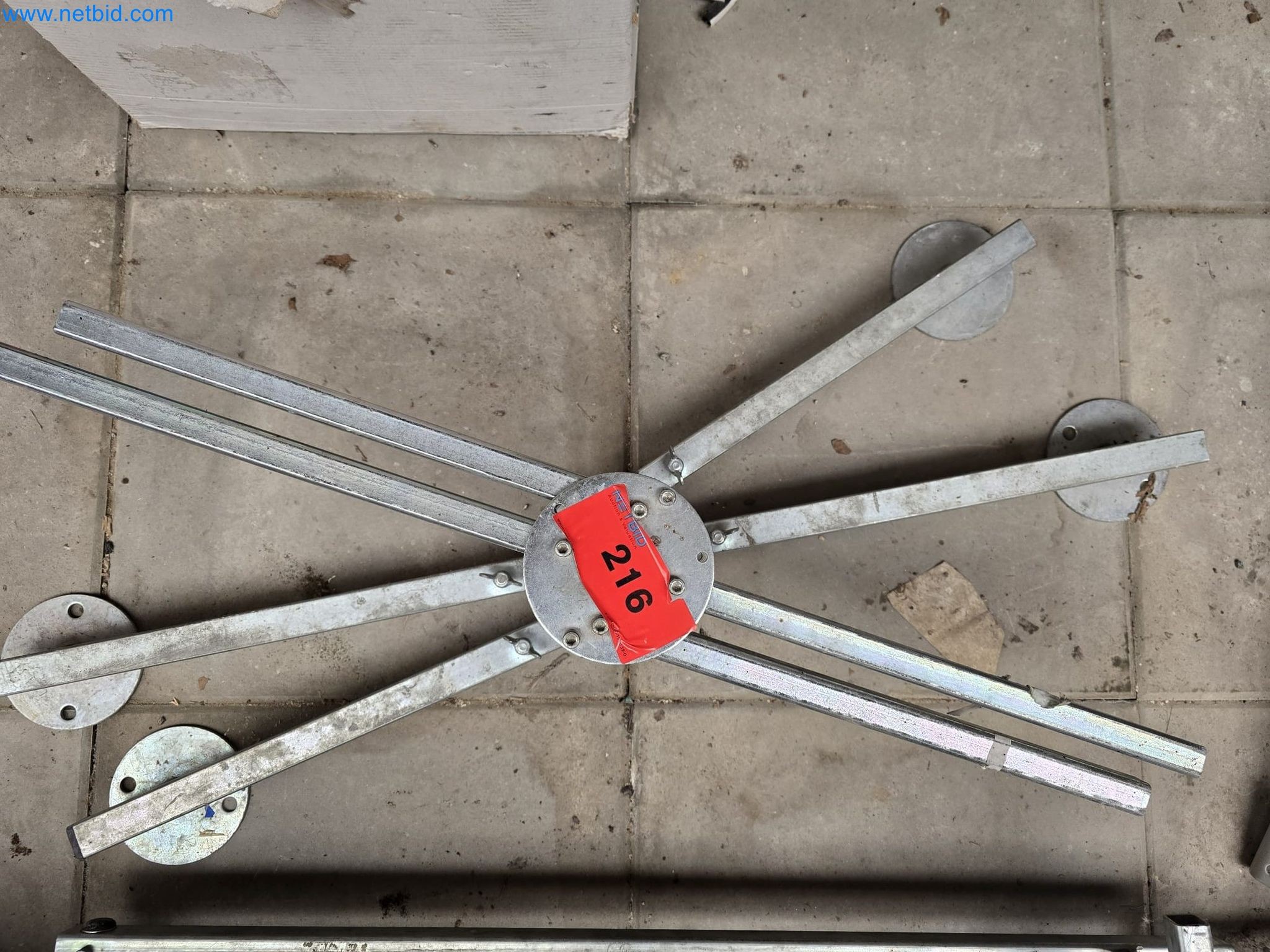 Vehicles and material stocks of a plant construction company-1