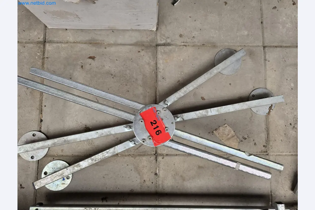 Vehicles and material stocks of a plant construction company-1