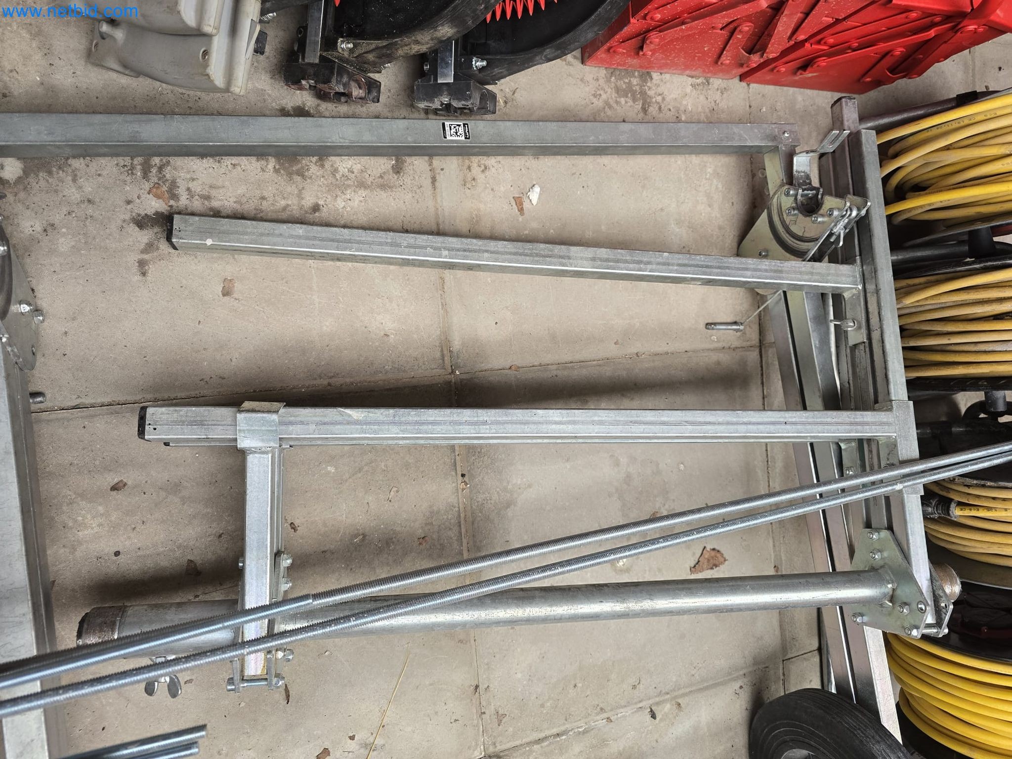 Vehicles and material stocks of a plant construction company-5