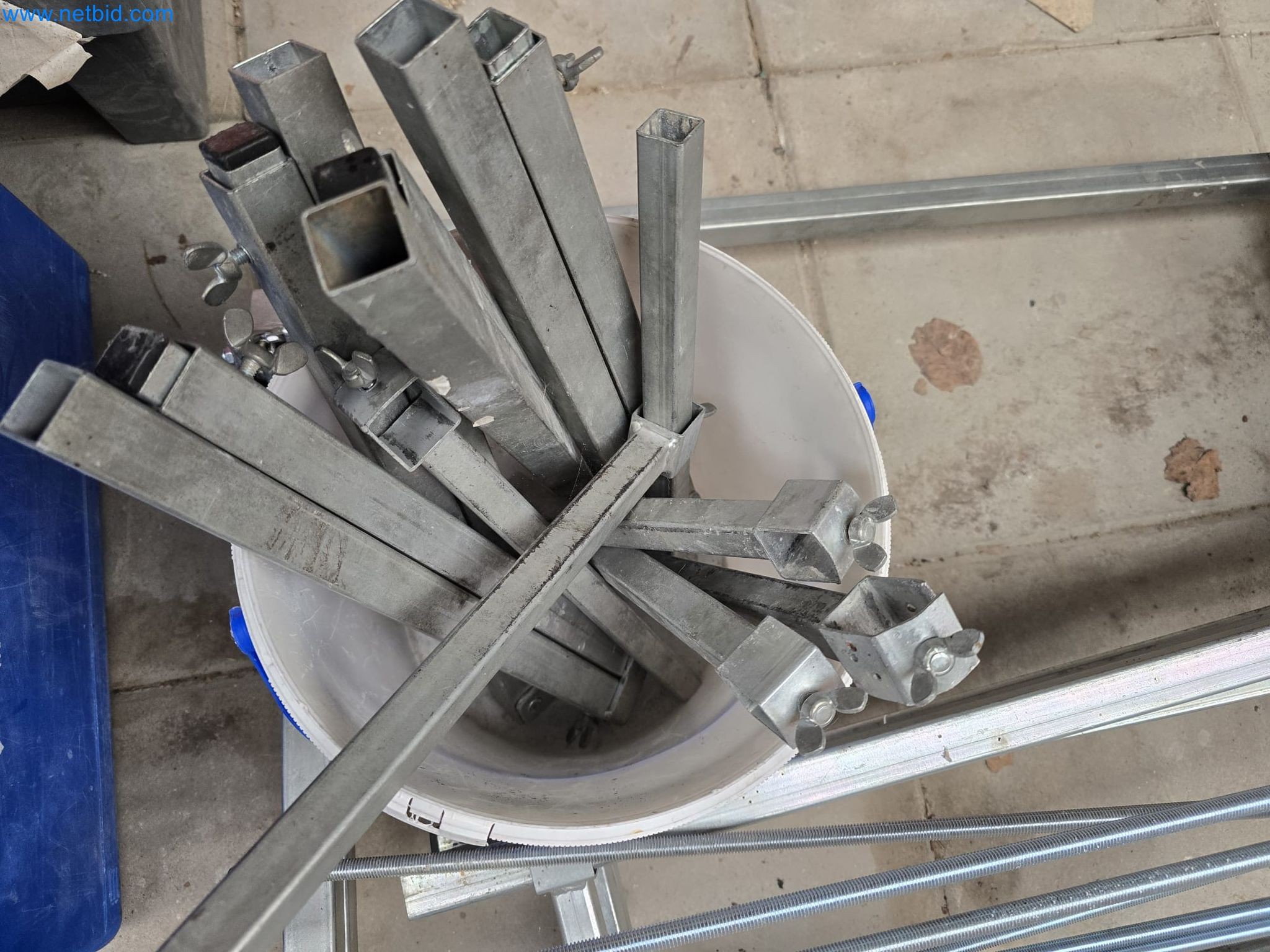 Vehicles and material stocks of a plant construction company-6