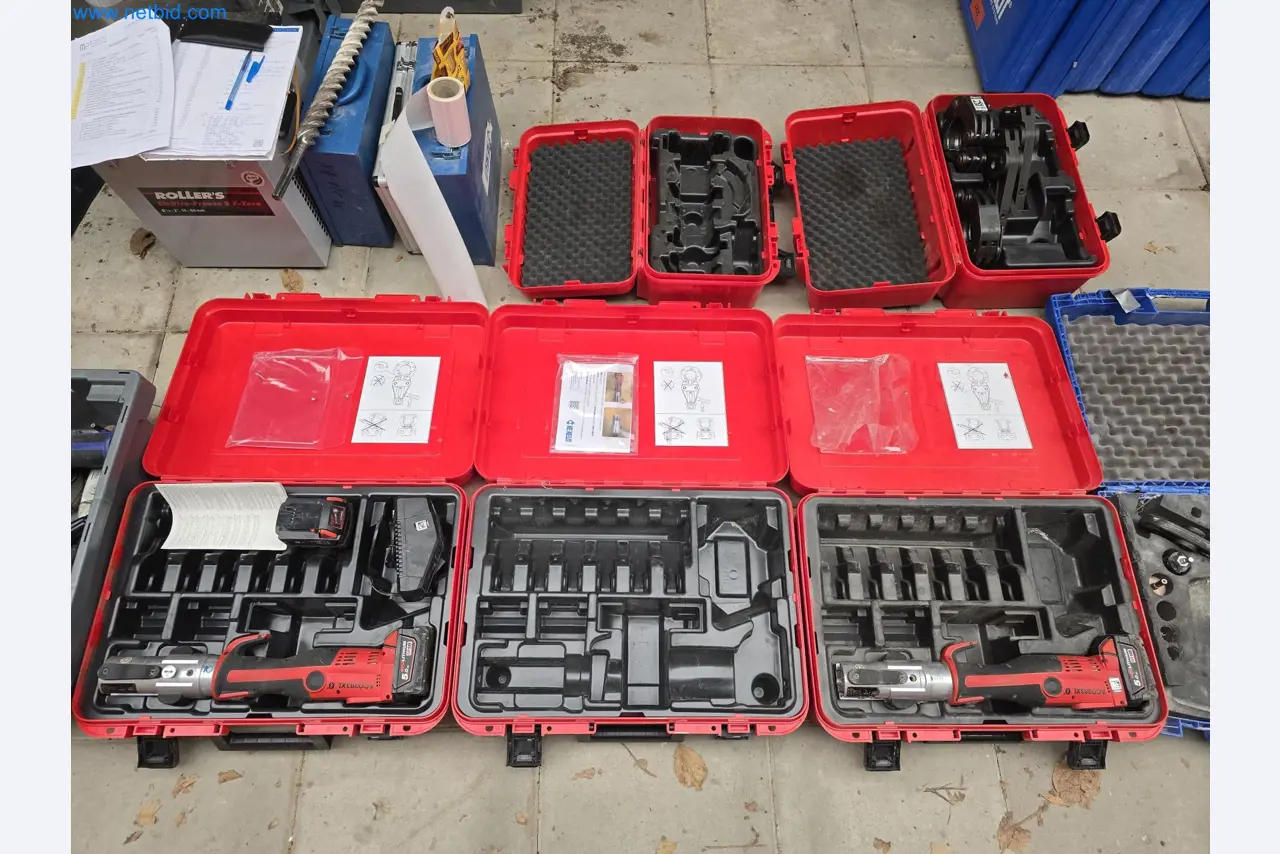 Vehicles and material stocks of a plant construction company-4