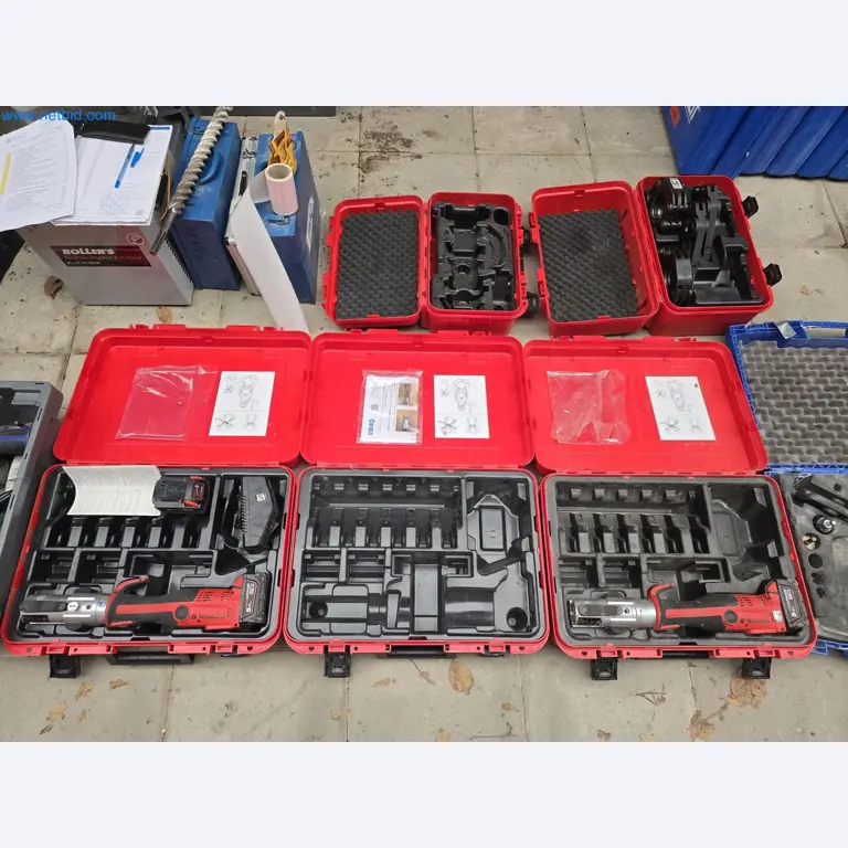 Vehicles and material stocks of a plant construction company-4