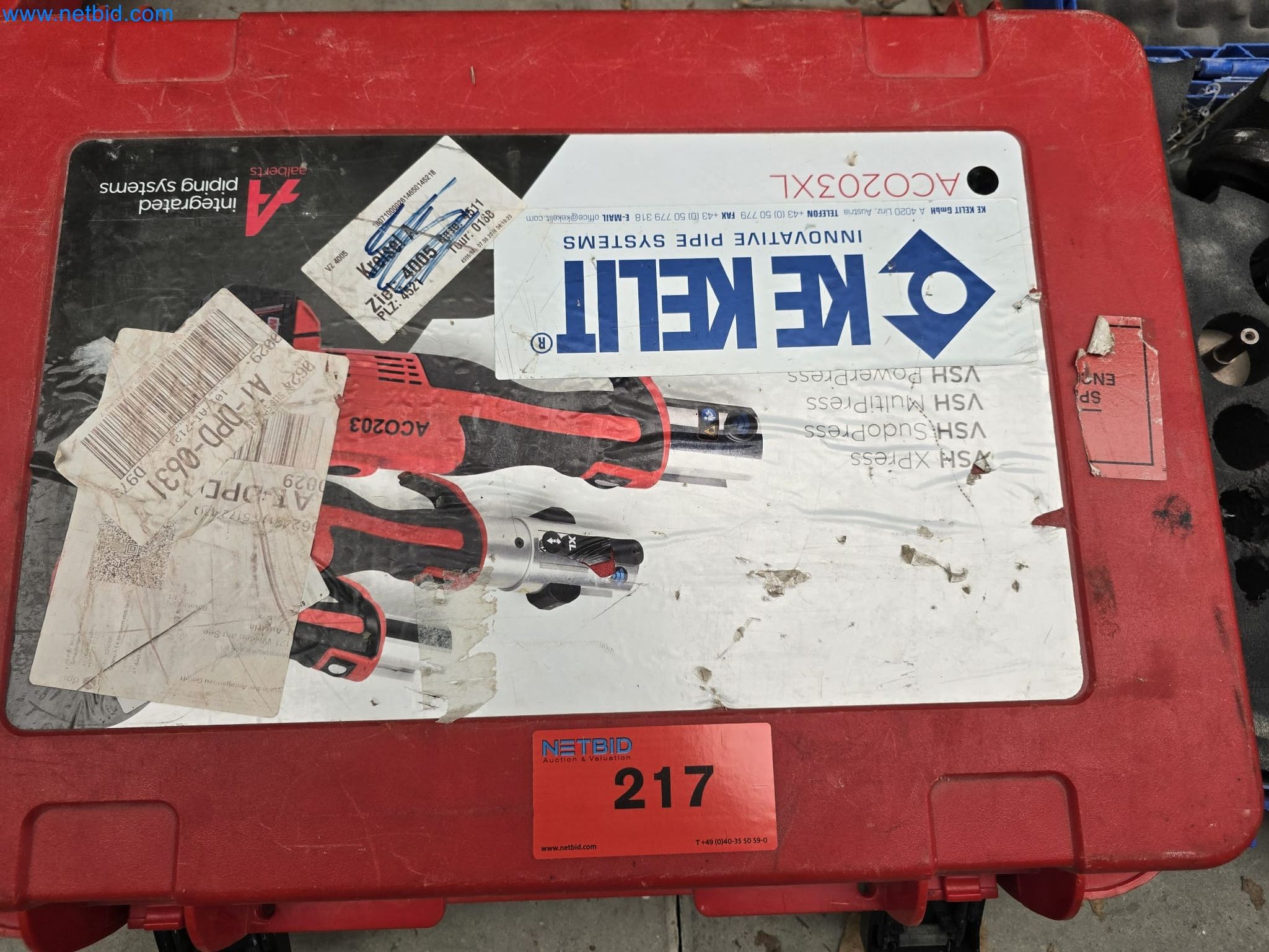 Vehicles and material stocks of a plant construction company-6